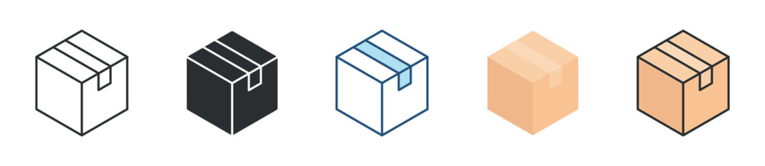 Product Icon Set Multiple Style Collection