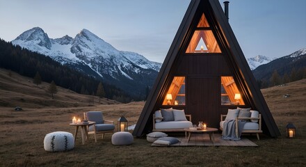 Mountain Chalet Glamp