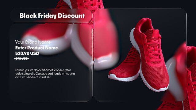 Black Friday Product Promo Animation Template