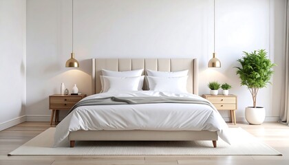 Modern bedroom interior design