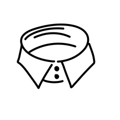 Black collar icon