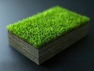 Layered Grass, Nature's Minimalism