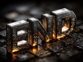 Cyberpunk Cityscape: The End