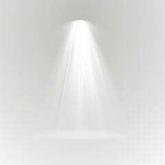 png shiny stage light with spotlight glowing projection glittering lamp beam of light transparent...