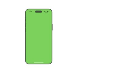 Vibrant green screen effect for modern tech display or engaging advertisement video project