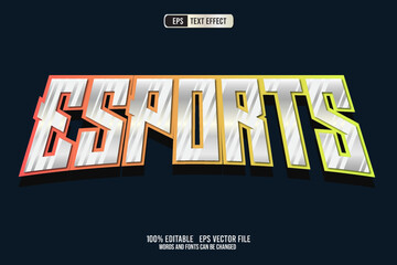 TEXT EFFECT E SPORT