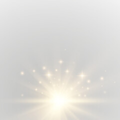 png abstract design with glowing explosion sparkle star burst gold magic energy festive flare bright holiday celebration beautiful illuminated beam universe black background shiny ray