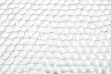 white cigarette tubes texture, top view