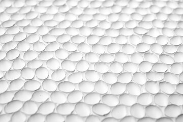 white cigarette tubes texture, top view