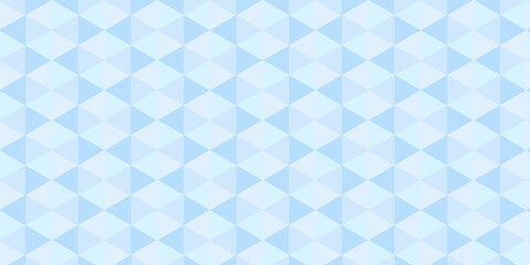 Gradient pastel blue background on triangle pattern. Geometric abstract soft tone pixel background.eps.10
