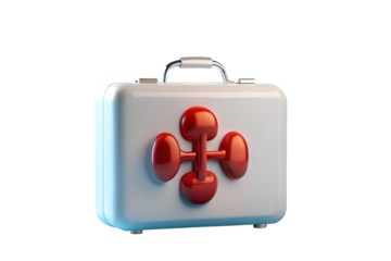 Colorful music notes 3d rendering isolated on transparent background