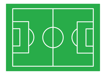 Football field icon. Football field icon Vector illustration. Football pitch icon ,Green football field icon.