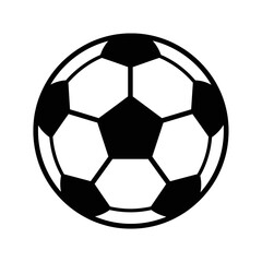 Fototapeta premium Simplified Soccer Ball 