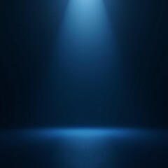 Obraz premium Blue Stage Spotlight Background