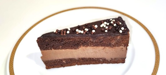 a slice of delicious cake
