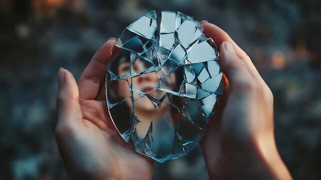 Broken Mirror: Reflecting Fragmentation, Loss, and Self-Perception