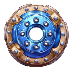 Disk brake illustration 