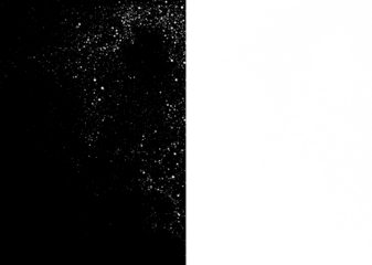 Bokeh, light, white, dust, powder snow sparkles in festive storm. PNG shines in Overlay with transparent brilliance. Winter snow PNG perfect for Christmas, blizzard, party confetti holiday background