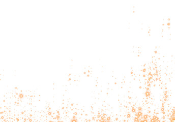 Light, bokeh, overlay, vector, sparkle transparent PNG. Golden glow shiny particles and glittering...