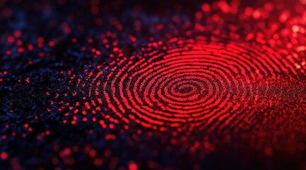 Red fingerprint on dark surface (1)