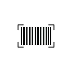 Barcode Icon Product Scan and Identification Symbol