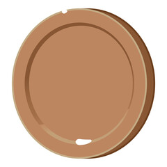 design coin illustration with shiny metallic style