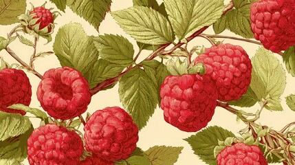 Raspberry Background