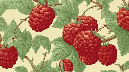 Raspberry Background