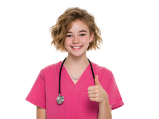 Nurse doctor healthcare medical professional health hospital clinic care on transparent background