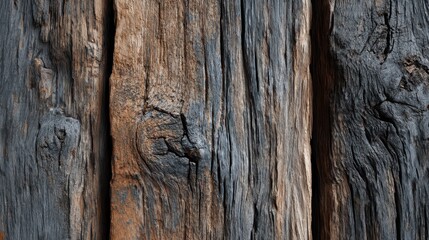 Aged Wooden Surface of a Barn Door with Unique Textures and Colors