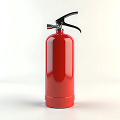 Obraz premium red fire extinguisher