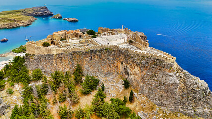 Lindos Dron View 