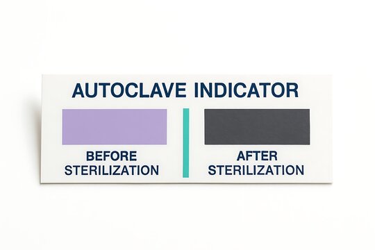 Ensuring Patient Safety: Autoclave Indicator for Medical Sterilization and Healthcare Compliance, Showcasing Before and After Results for Infection Control and Peace of Mind