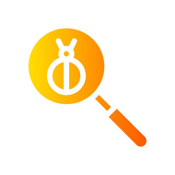 Fototapeta len gradient icon