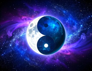 Yin and Yang in Cosmic Nebula