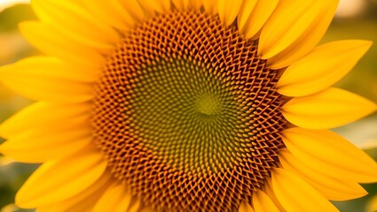 Obraz premium sunflower close up