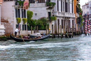 gondola in grand canal venice italy © Eli Bolyarska