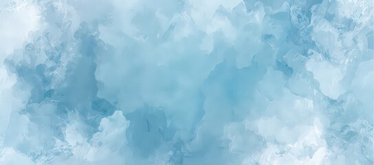 Fototapeta premium Abstract Light Blue Watercolor Background