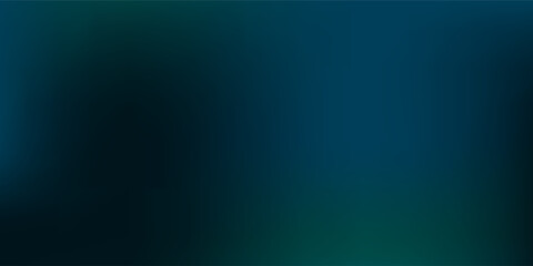 Modern elegant dark blue to light blue and green gradient background illustration art