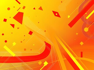 abstract background with colorful lines