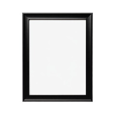 Blank photo frame isolated on white