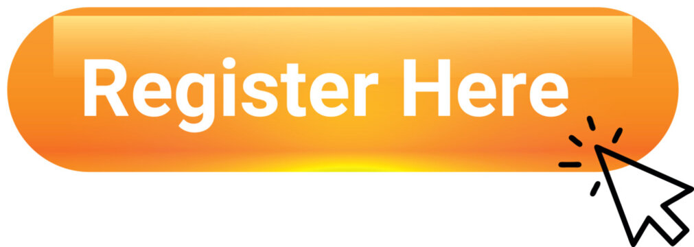 Register here button vector graphic download for website ui ux design and call to action use case design. 