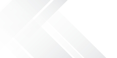 Abstract 3D white geometric abstract background overlap layer on bright simple modern abstract