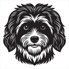 A Charming Portrait of a Havanese, a Fluffy and Playful Companion Dog with a Silky, Long Coat and a Sweet, Affectionate Demeanor