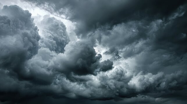 dark stormy cloudscape weather nature - Powered by Adobe