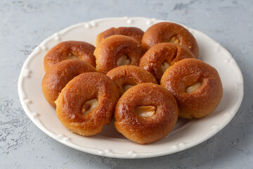 Traditional delicious Turkish dessert (Turkish name; Sekerpare)