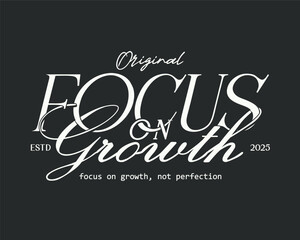Vintage elegant motivational typography design for jersey, t-shirt, or wall art design - vector