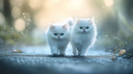 Persian cats have a longer childhood than many other cat breeds