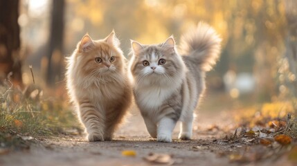 Persian cat breeds originate from wild cats