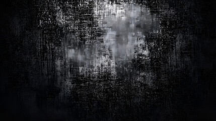 Obraz premium Dark abstract background with textured lines and smoky light center